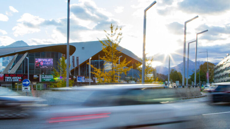 LED Werbetafel Olympiastraße