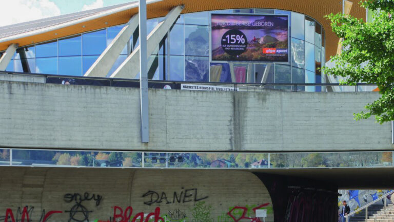 LED Werbetafel Olympiastraße