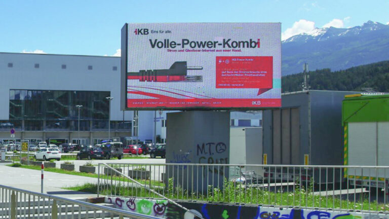 LED Großbildwerbung Innsbruck Südring